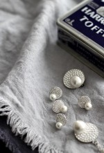 One Point Pearl Pierce Earring & Brooch One Point Pearl Pierce Earring & Brooch